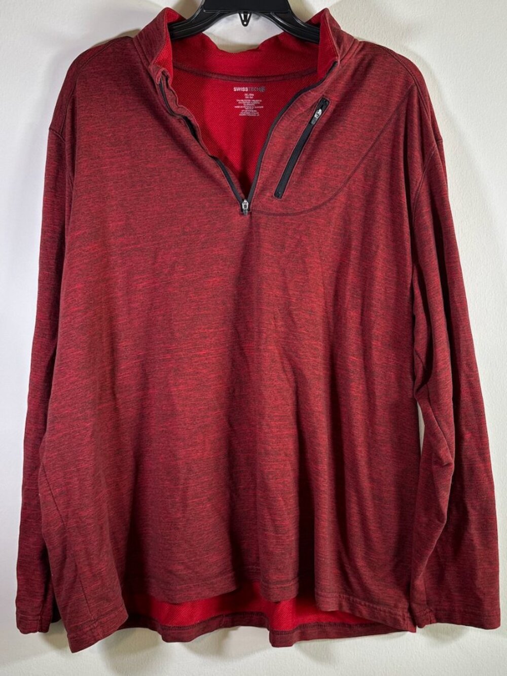 Swiss Tech Red Pullover 3XL